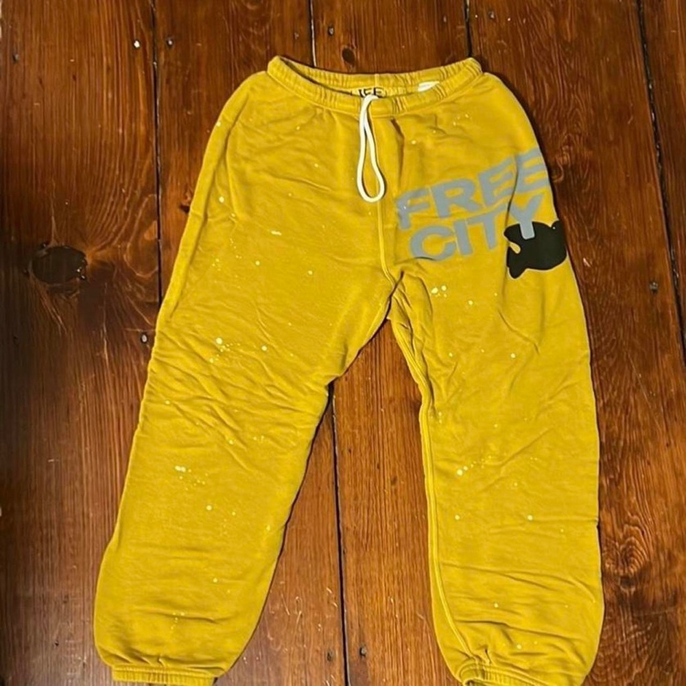 Freecity Yellow Sweatpants